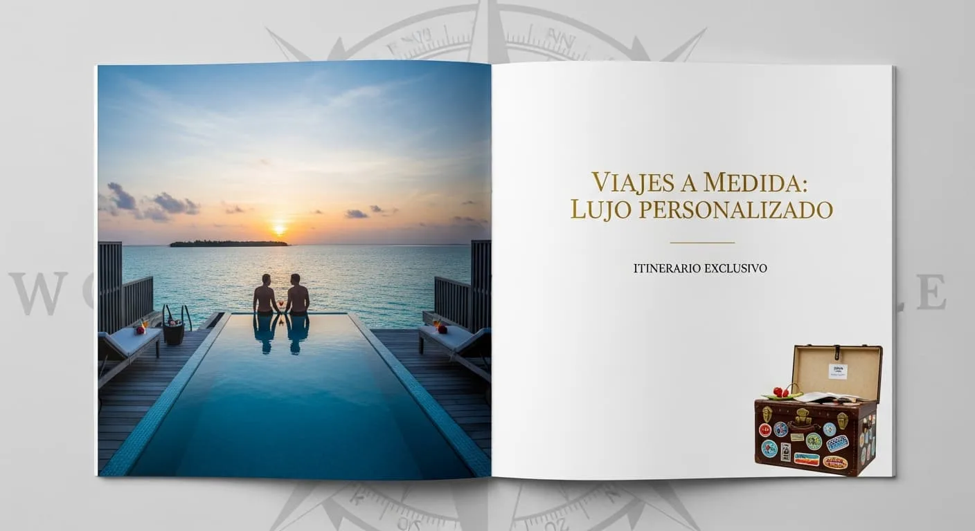 Viajes a medida personalizados de lujo con itinerario exclusivo