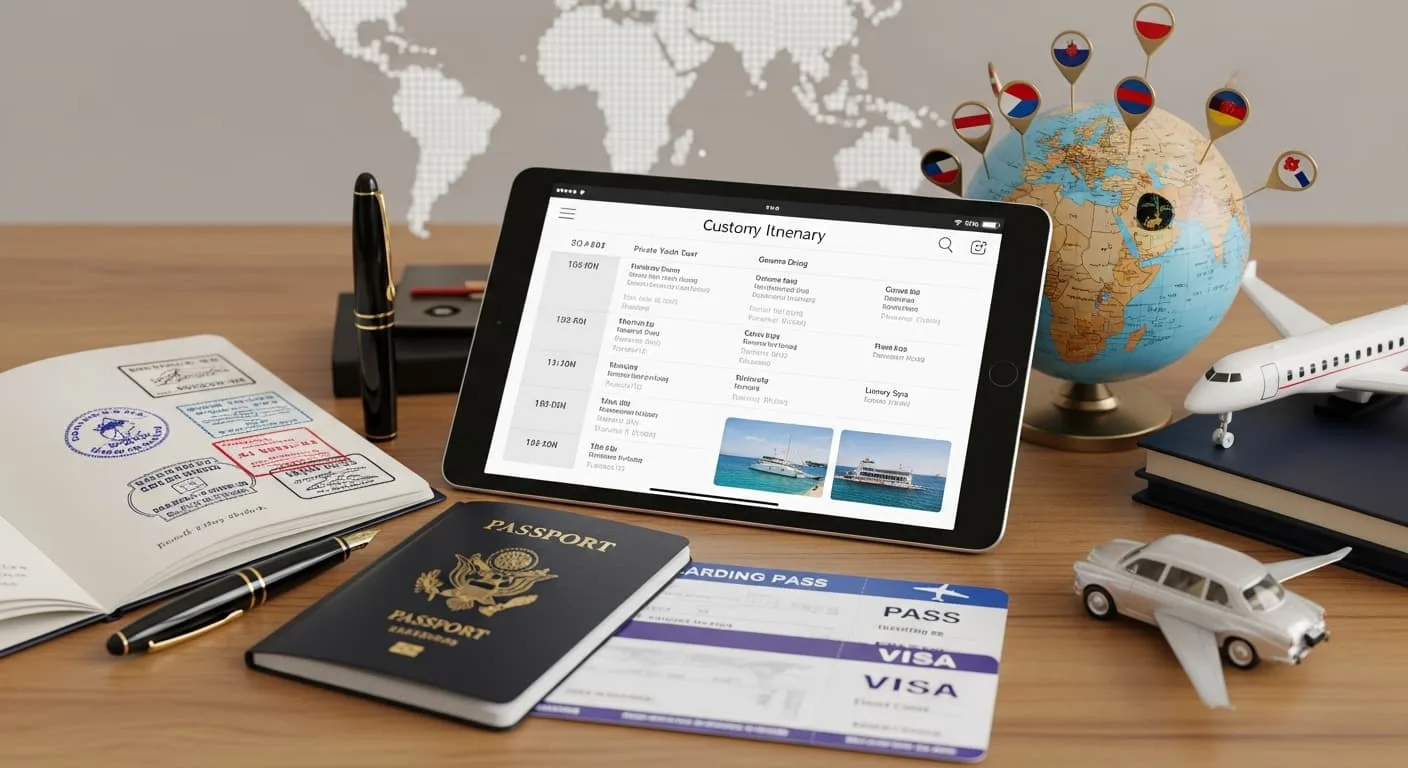 Viajes a medida personalizados de lujo con itinerario exclusivo