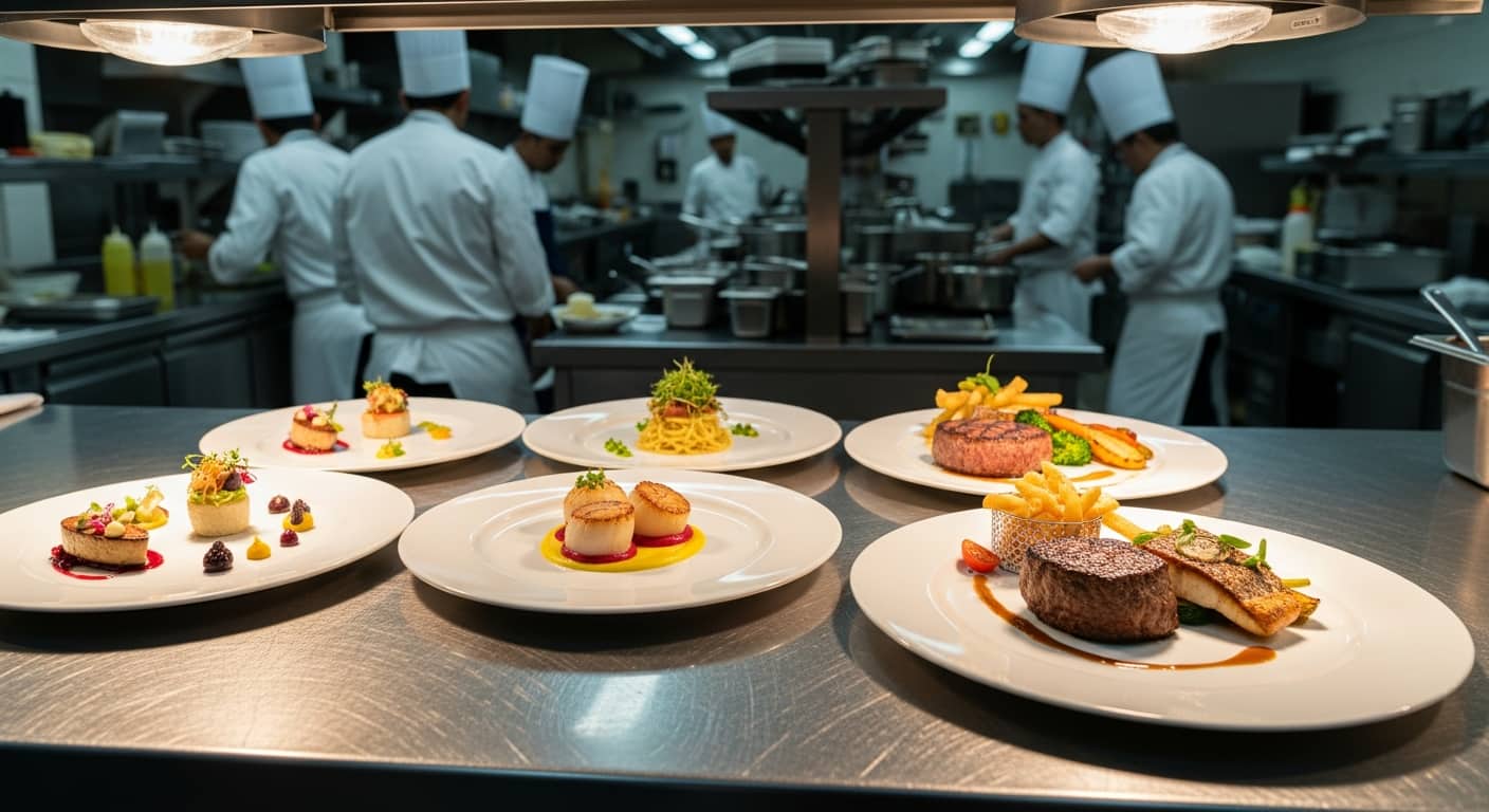 Tabla comparativa de costes y valor entre menú degustación y carta en restaurantes de alta cocina de San Sebastián