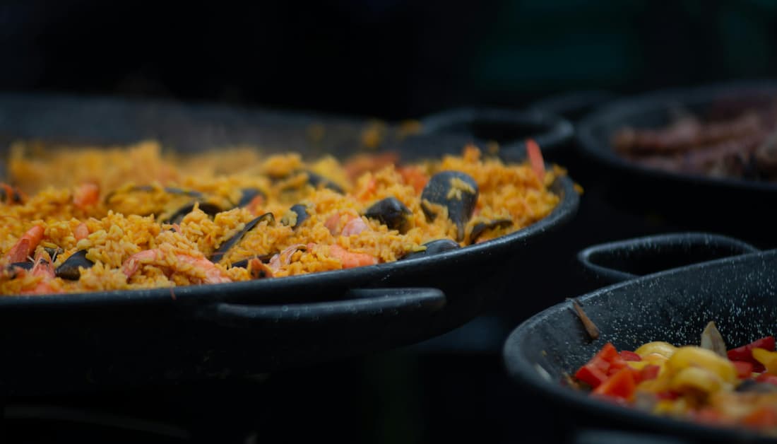 arroz a banda tradicional restaurante Peñíscola